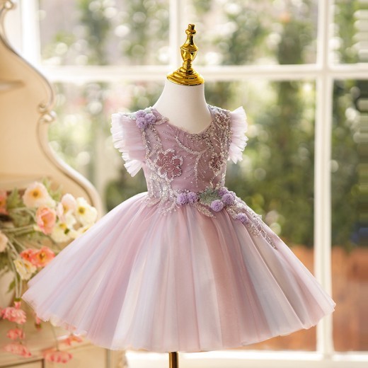 Girl Host High-end Children Princess Dress