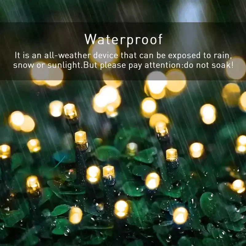 Christmas Outdoor Solar String Lights