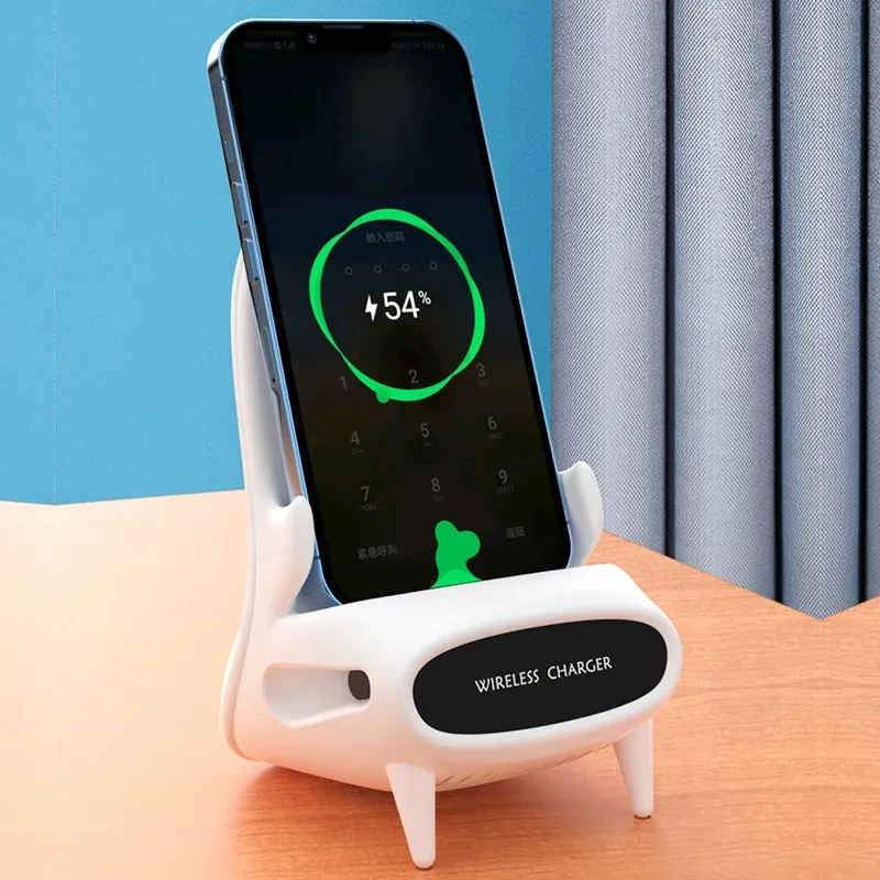 Portable Mini Chair Wireless Charger Desk
