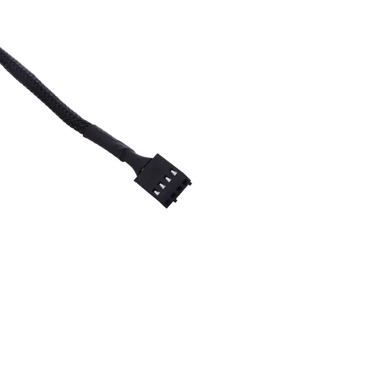 Chassis Fan Four-pin Extension Cable Radiator Lengthened CPU Fan PWM Temperature Control Extension