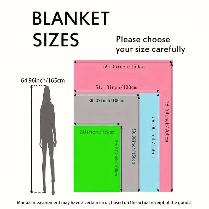 Anime-Inspired "Born to Slay" Flannel Throw Blanket