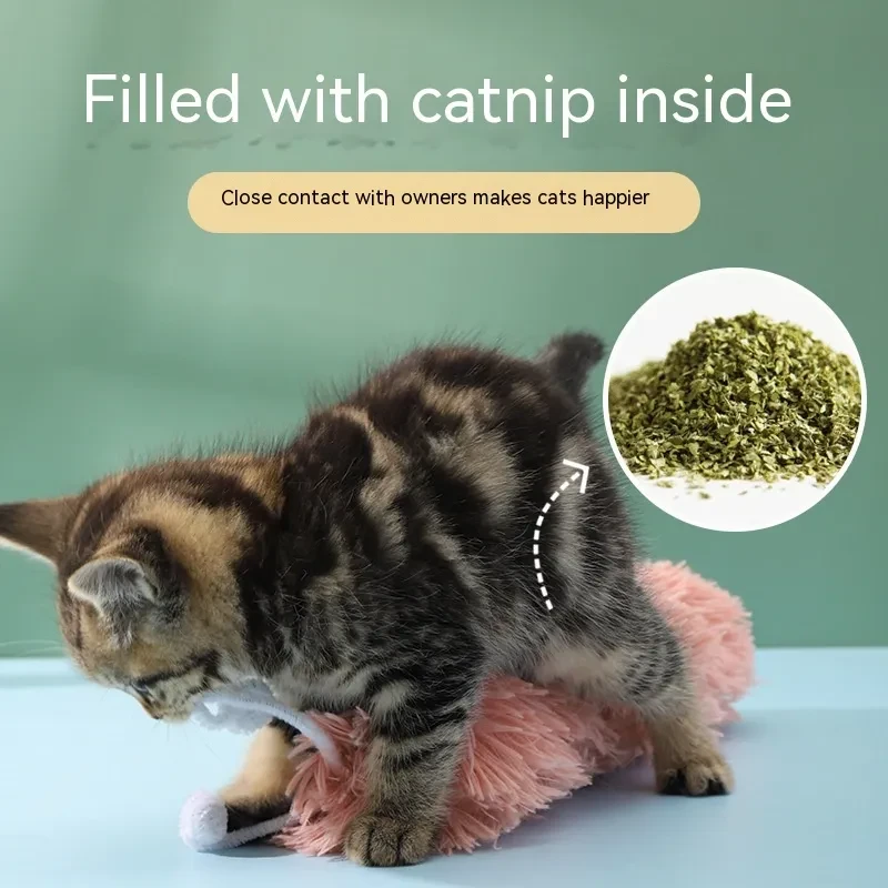 Caterpillar Ringing Paper Cat Toy Bite-resistant