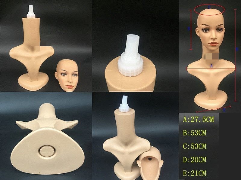 Adjustable Female Mannequin Head (TALL)