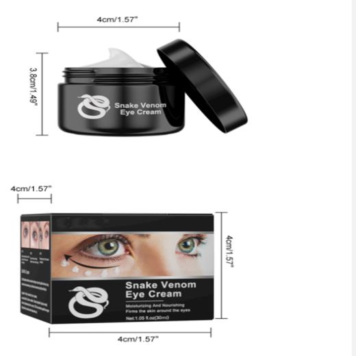 Snake Venom Eye Cream Lifts Tights And Hydrates Eye Bags