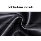 Bopai 851 019811 Large Capacity Anti Theft Waterproof Leather Backpack Laptop.
