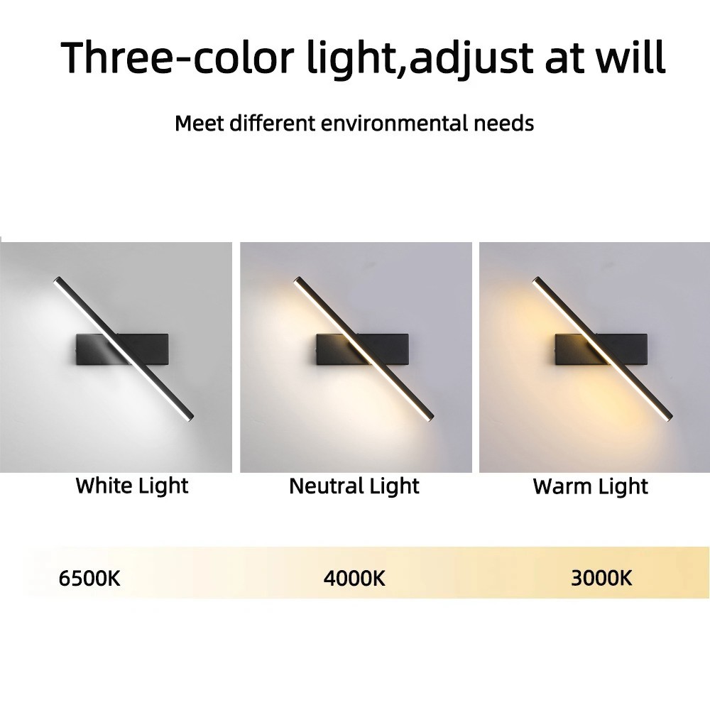 AIFENG LED Wall Lamp - Nordic Modern Minimalist Rotating Wall Light