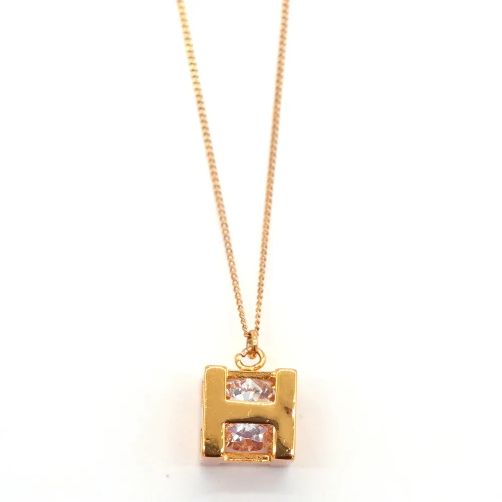 Necklace Korean Niche Chain Pendant Necklace Light Luxury Clavicle Chain