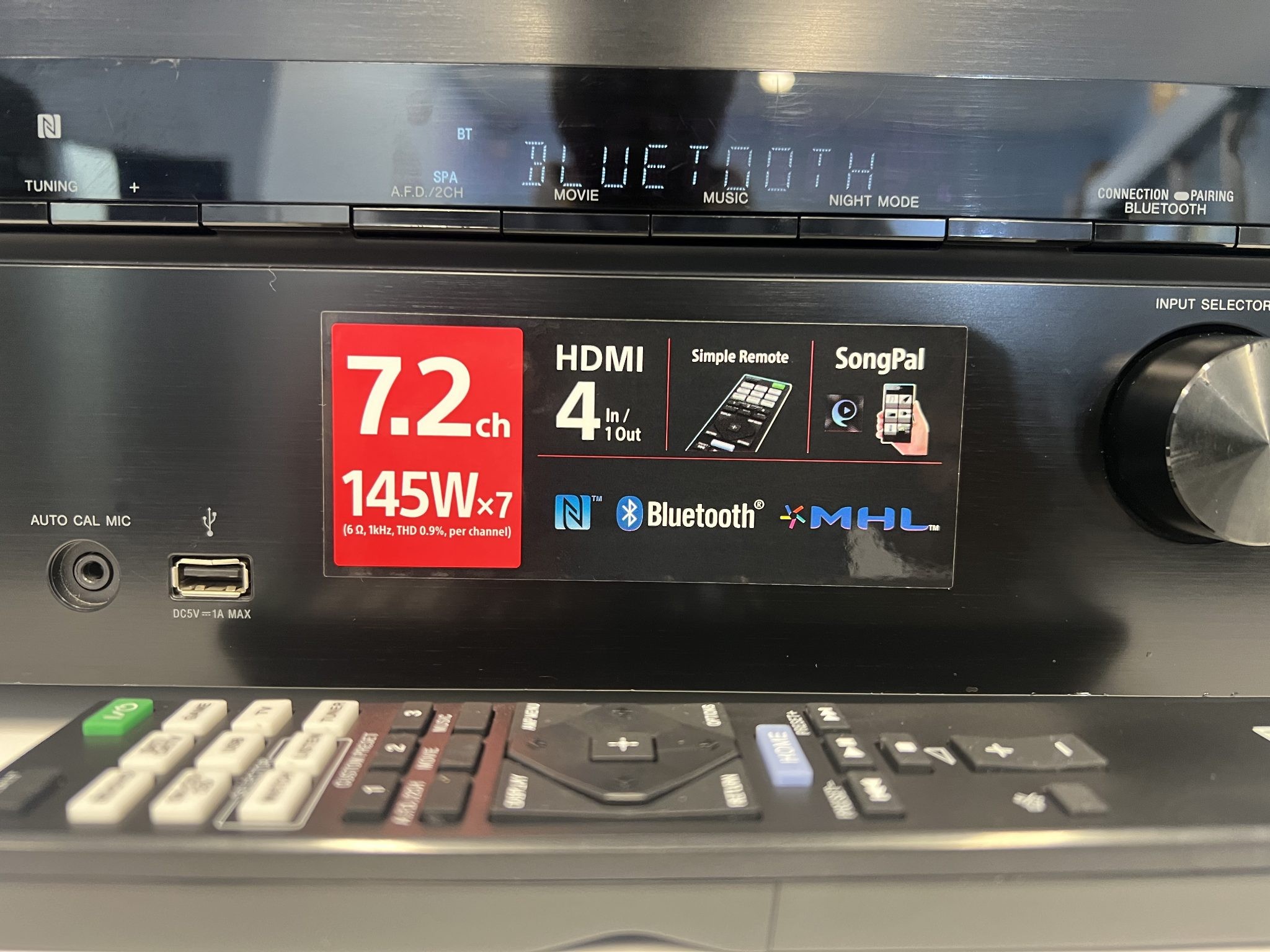 Sony STR-DH750 Multi Channel AV Receiver (2014-15
