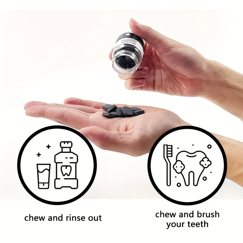 Fresh Breath Teeth Whitening Tablets