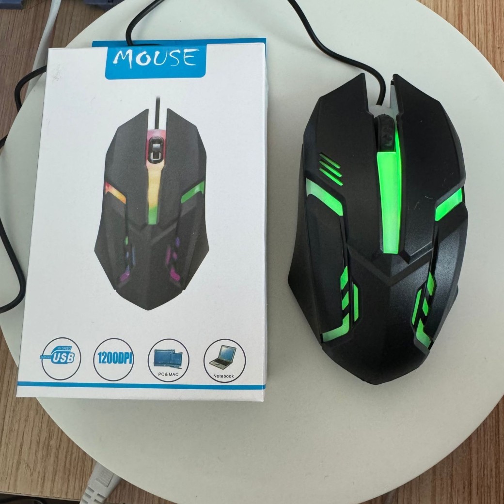 Wired Luminous E-sports Office Computer Mouse