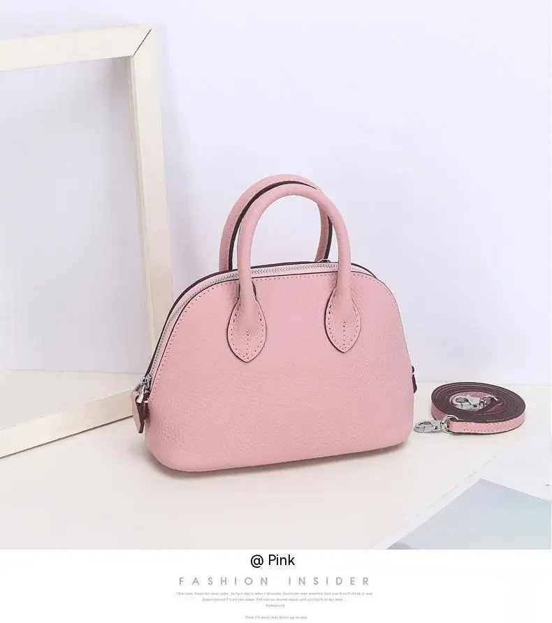 Women's Crossbody Genuine Leather Simple Shoulder Bag