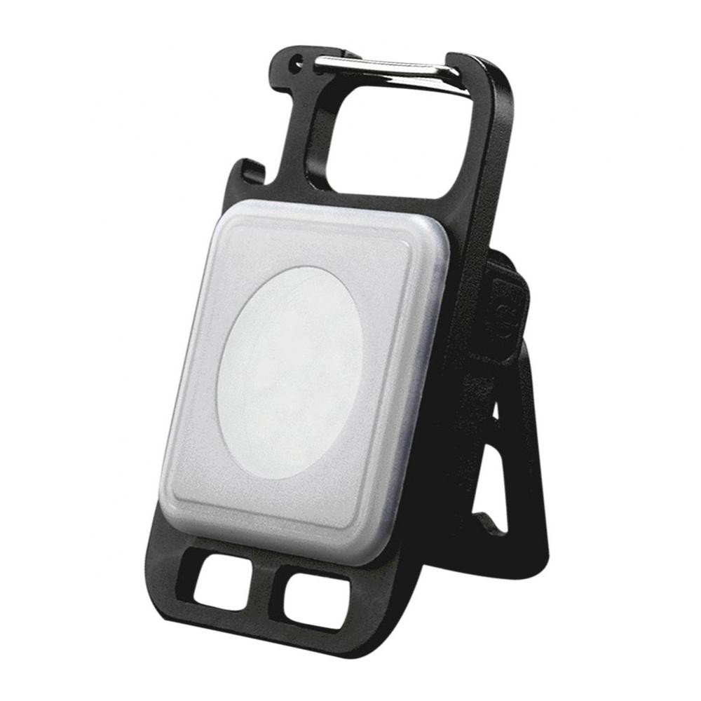 New Mini Pocket Keychain LED Light - Ultra Light Outdoor Camping Tool Lamp, Multifunctional USB Rechargeable Work Torch