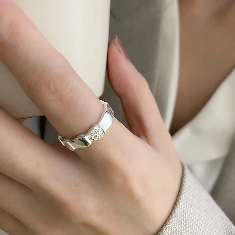Stitching Scale Ring Female Fashion Simple