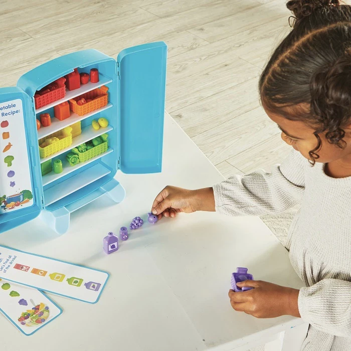 Learning Resources Sorting Snacks Mini Fridge