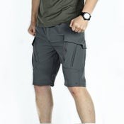 Men's Tactical Shorts Water Resistant Flex Ripstop Cargo Lightweight Hiking