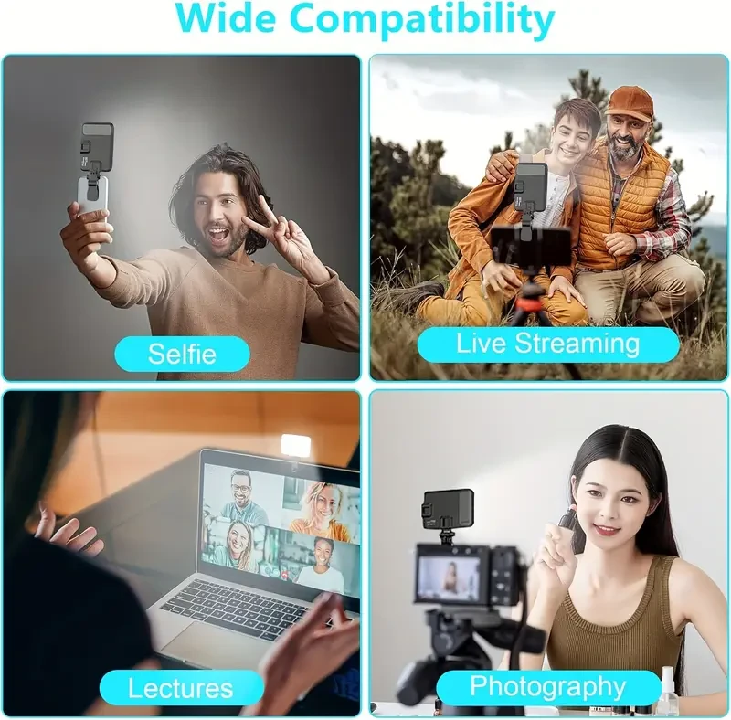 Selfie Light, 60 LED 2200mAh