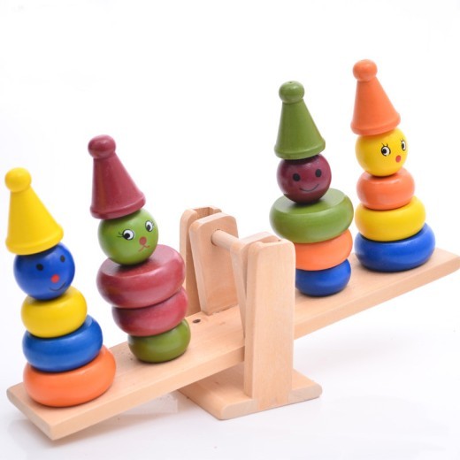 Children's puzzle ring building block toys