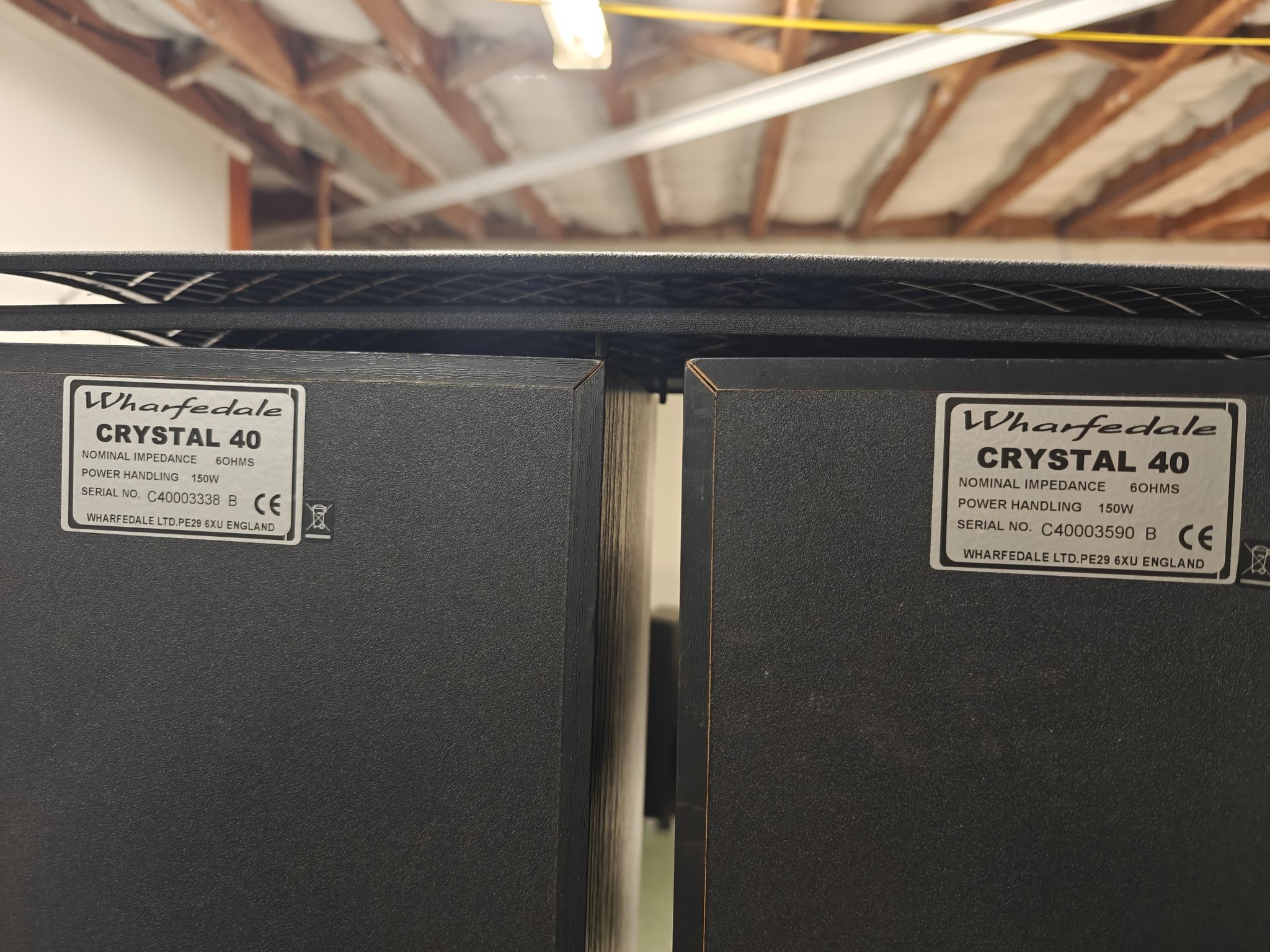 Wharfedale Crystal 40 Floorstanding Speakers *$1 RESERVE*