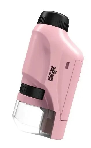 Microscope 60-120x Lab Handheld Microscope Battery Powered Microscope With LED Light Kids Science Microscope Pocket Microscope For Kids, Portable Handheld Mini Microscope Toy