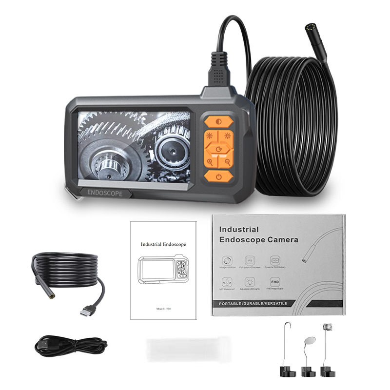 43-inch IPS Screen 1080p High-definition Industrial Endoscope 8m Handheld Camera