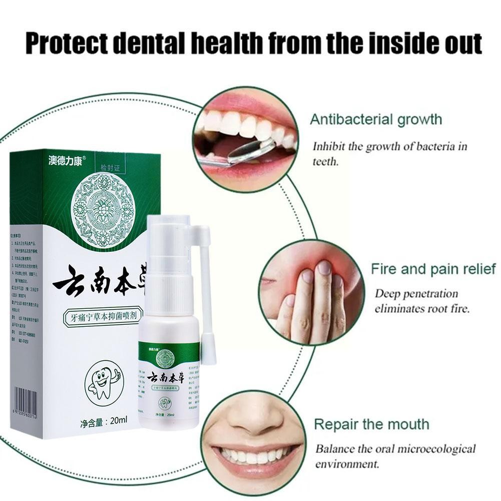 Yunnan Bencao Yatongning Spray - Toothache Relief and Cavity Care Solution
