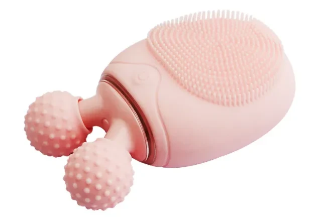 Electric Massage Rechargeable Beauty Apparatus Silicone Waterproof Cross-border Cleansing Apparatus