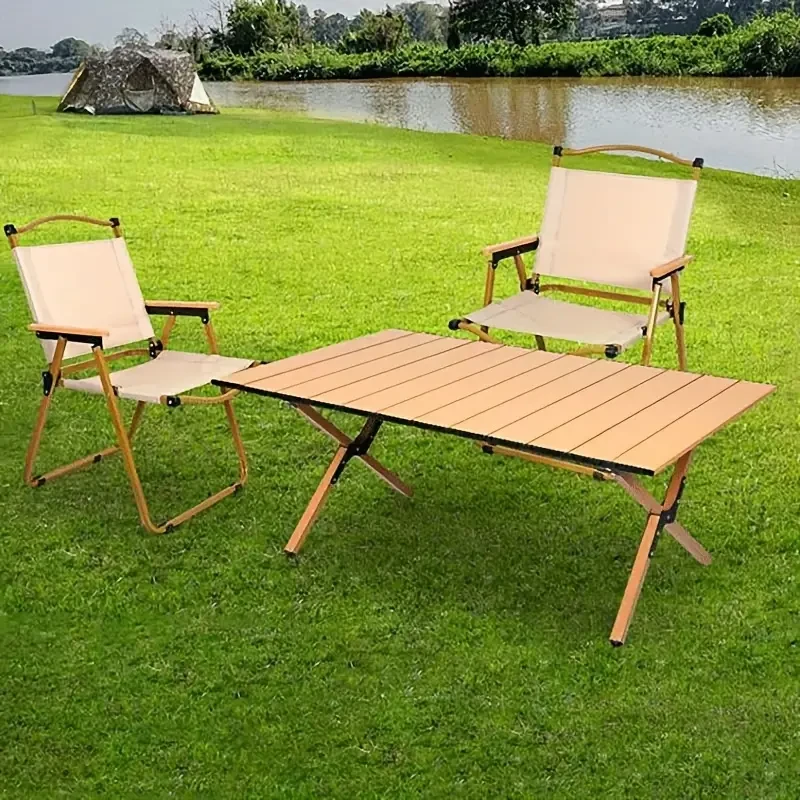 Compact Aluminum Alloy Folding Table