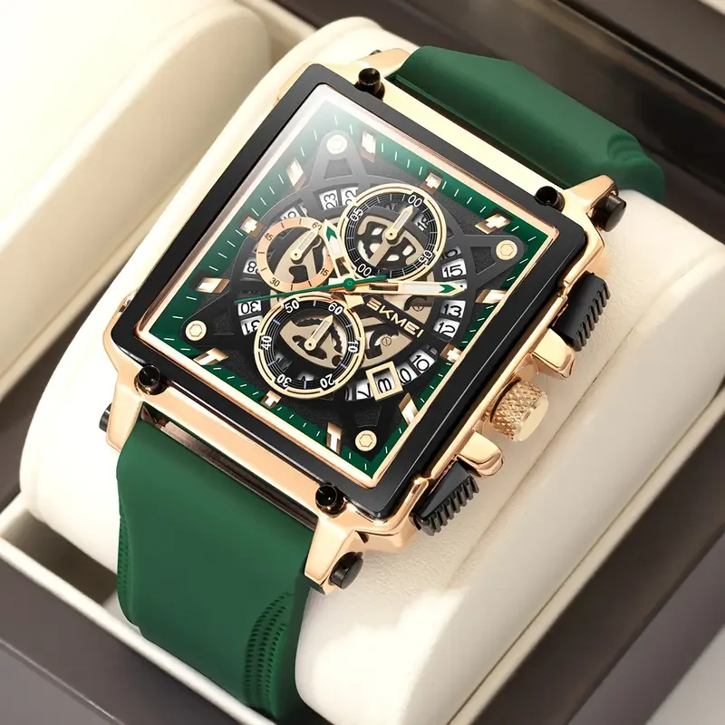 SKMEI Men's Fashion Quartz Watch   with Creative Tape Design