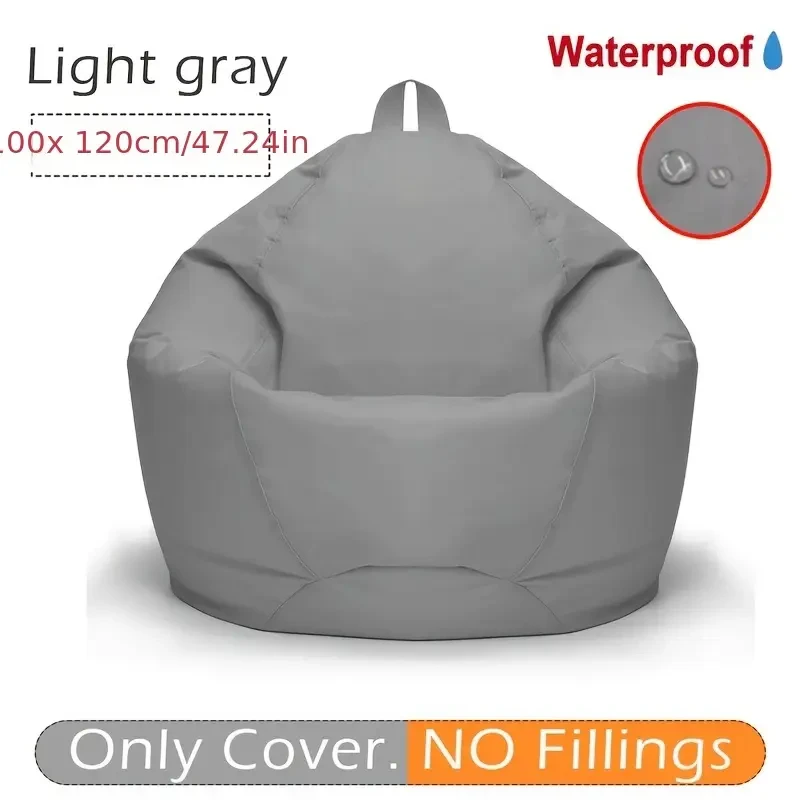 Bean Bag Chair Cover Sofa Cushion Outdoor Waterproof