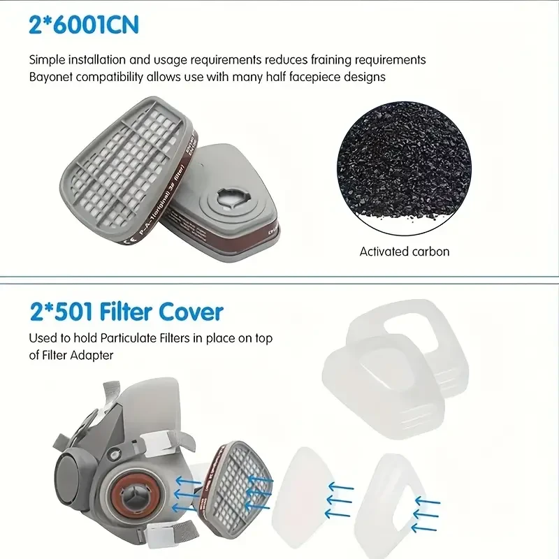 Upgraded Reusable Respirator Kit