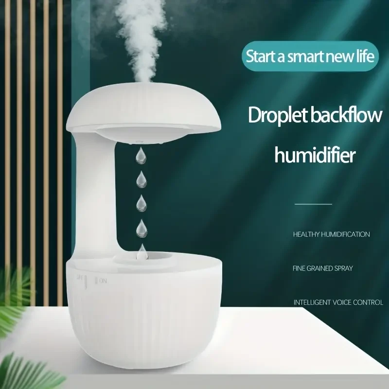 Air Humidifier with Anti-Gravity Water Droplets