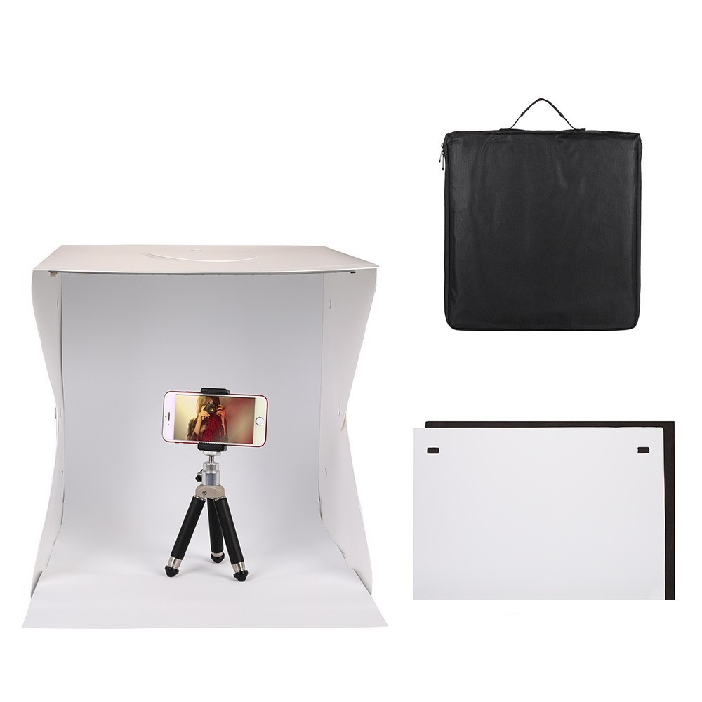 40cm Studio Portable Folding LED Photo Light Box Mini Still Life Shooting Table Soft Box