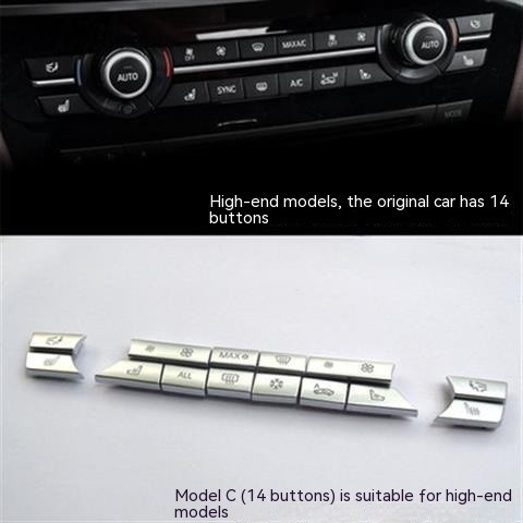 Automotive Interior Air Conditioning Button Panel Air Volume Button