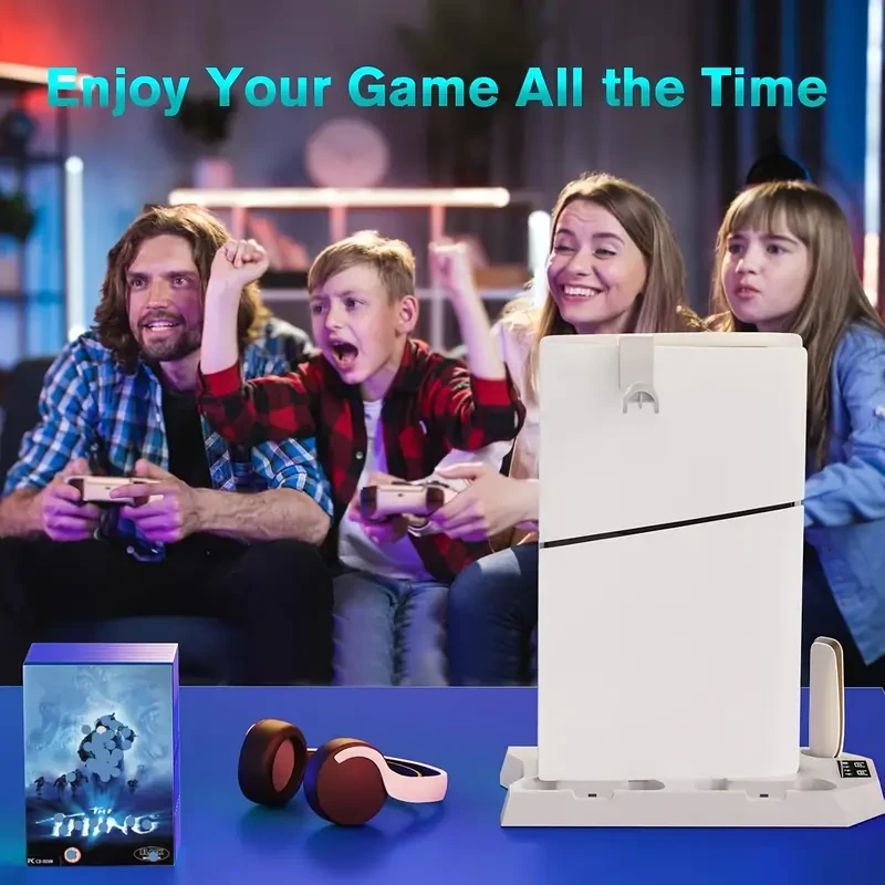 Cooling Station for PS5 Stand and Dual Controller Charging Station