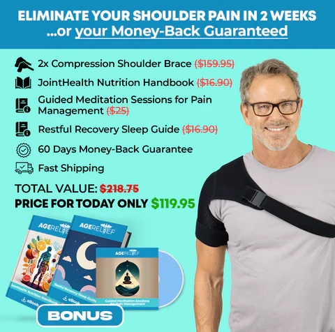AgeRelief Orthopedic Compression Shoulder Brace