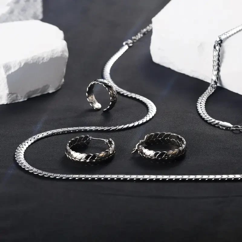 Sterling Silver 4pcs Set