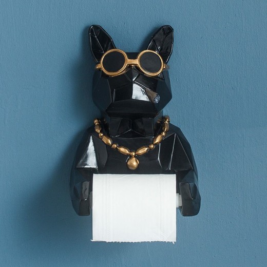 Wall-mounted Bear Tissue Box