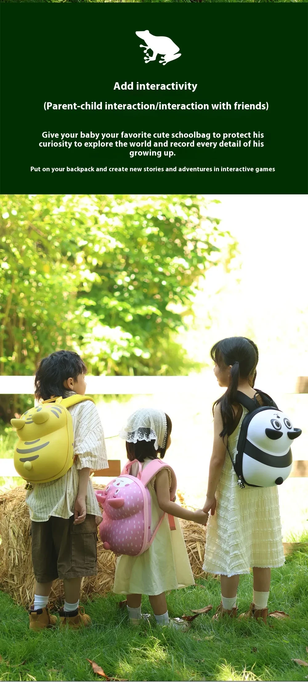 Boys And Girls Baby Cute Pet Small Backpack