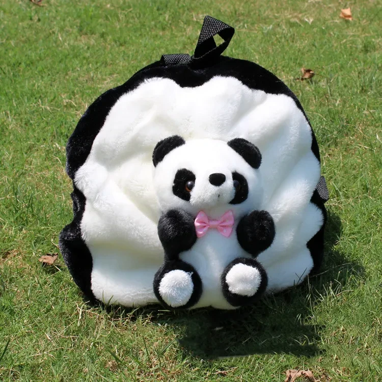 Children's backpack from panda to bear