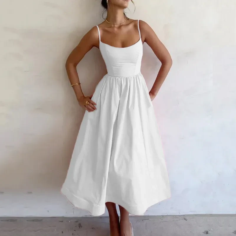 Women's Sweet Suspender Dress