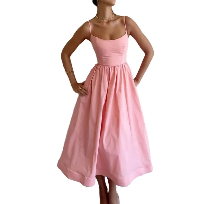 Women's Sweet Suspender Dress