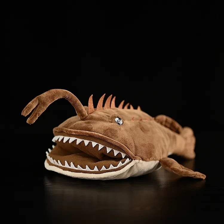 American Monkfish Doll Lantern Fish Doll Plush Toy