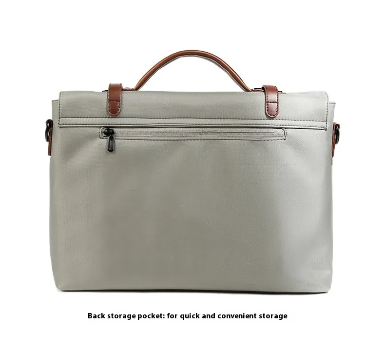 Men's Portable Casual Canvas Shoulder Bag