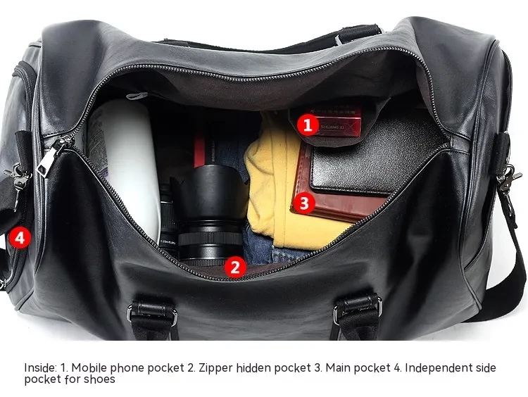 Men Travel Large Capacity Portable Messenger Bag