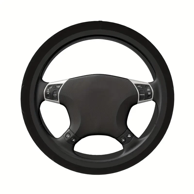 1pc black cat Car Steering Wheel Cover