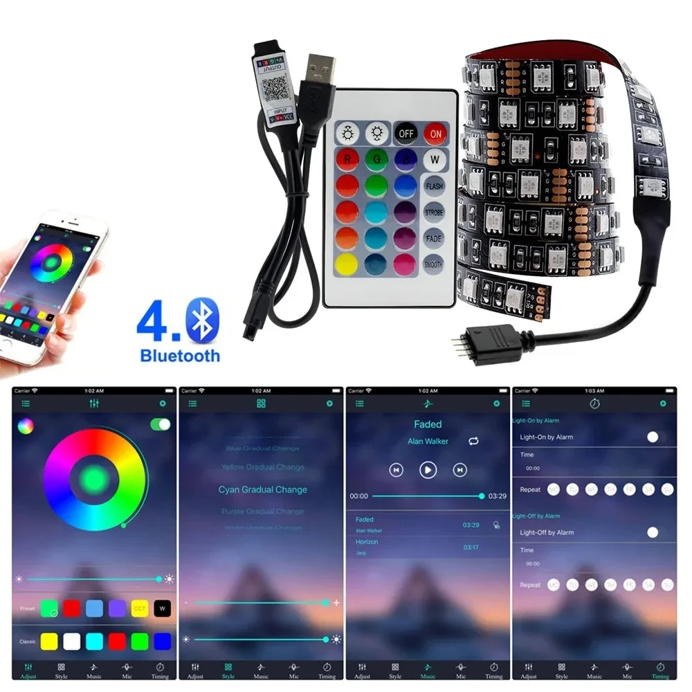 Blackboard Lamp With Set TV Background Wall Decoration Remote Control Lamp With