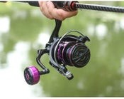 HE7000 Metal Spinning Fishing Reel Left/Right Retrieve 5.2:1 12 Ball Bearings