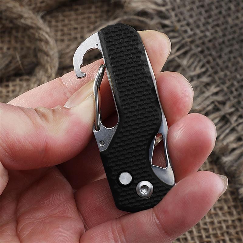 Portable Multi-functional Parcel Knife Keychain