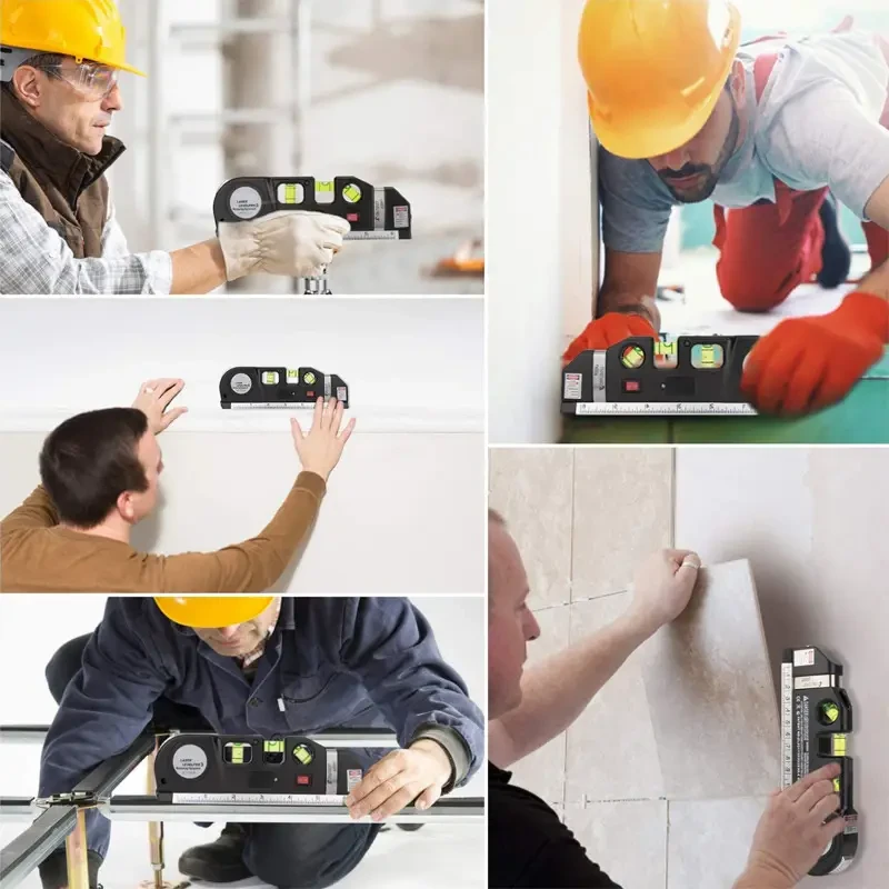 Measure with Multi-Purpose Laser Level!