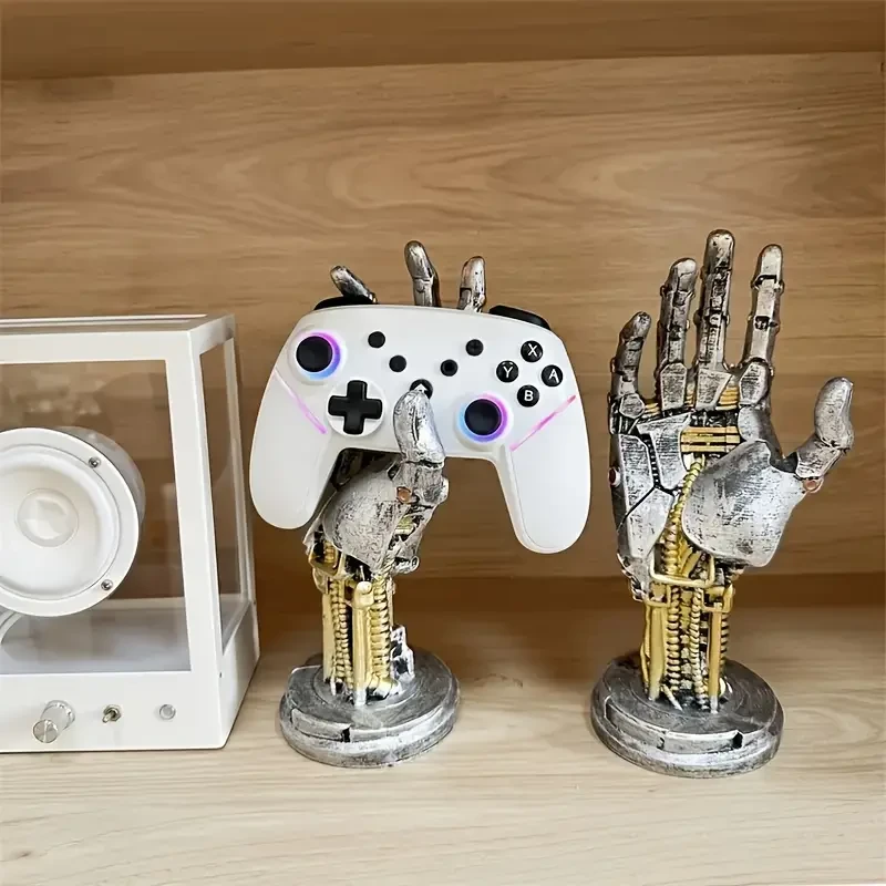 Unique Mechanical Hand Wall Art - Resin Crafted Desktop & Yard Decor